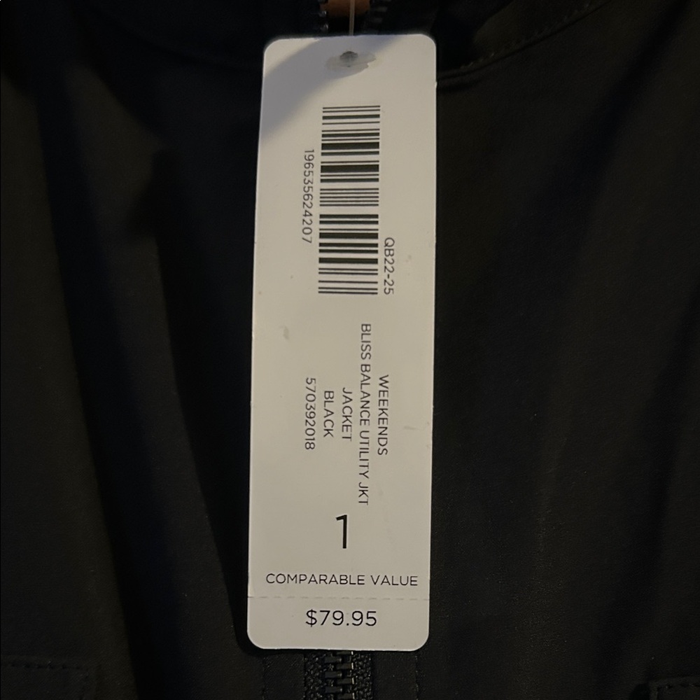 Weekends Black Utility Jacket